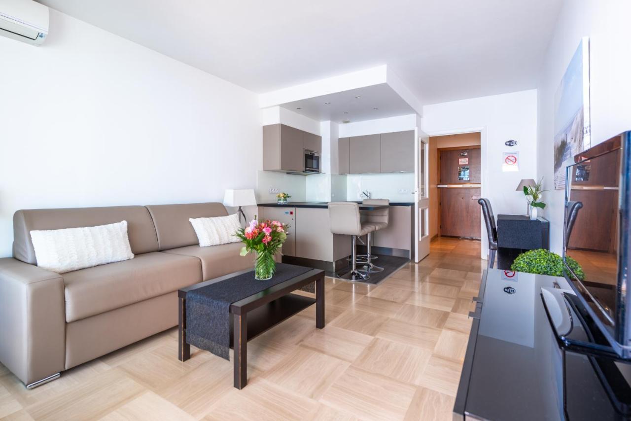 Sea Front - Panoramic Sea View Studio With Terrace Niza Exterior foto