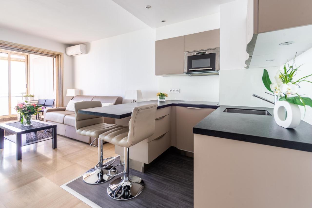 Sea Front - Panoramic Sea View Studio With Terrace Niza Exterior foto